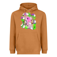 Meerkat ghost halloween patch Heavyweight Hoodie - BundleAndBundleShop