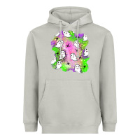 Moon Dust ghost halloween patch Heavyweight Hoodie - BundleAndBundleShop