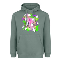 Sage ghost halloween patch Heavyweight Hoodie - BundleAndBundleShop