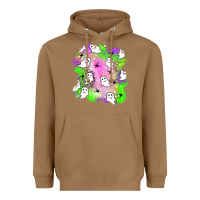 Toasted Coconut ghost halloween patch Heavyweight Hoodie - BundleAndBundleShop