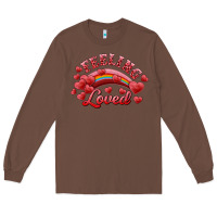Chestnut feeling loved valentine's day Long Sleeve Tee - RanaPortraitStore