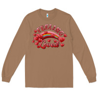 Toasted Coconut feeling loved valentine's day Long Sleeve Tee - RanaPortraitStore