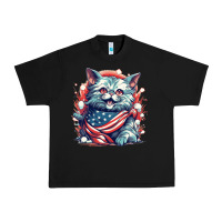 Black cat7 Urban Heavy Tee - Unal Design