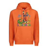 Carrot louisiana mardi gras Premium Hoodie - MaliasSmallBusiness