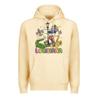 Pina Colada louisiana mardi gras Premium Hoodie - MaliasSmallBusiness