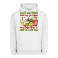 Pigment Lunar Rock christmas characters coffee cups Urban Hoodie - MaliasSmallBusiness