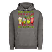 Pigment Tornado christmas characters coffee cups Urban Hoodie - MaliasSmallBusiness