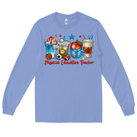 Colony Blue physical education teacher coffee cups Long Sleeve Tee - texasbilliewilder