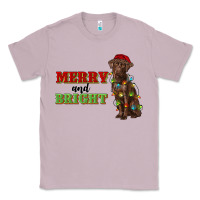 Lilac merry and bright labrador Classic Tee - RanaPortraitStore