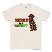 Natural merry and bright labrador Classic Tee - RanaPortraitStore