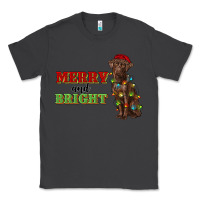 Smoke merry and bright labrador Classic Tee - RanaPortraitStore