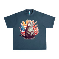 Midnight Navy cat8 Urban Heavy Tee - Unal Design