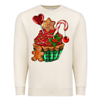 Sandshell christmas cupcake Premium Sweatshirt - AdoDesignShop