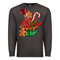 Smoke christmas cupcake Premium Sweatshirt - AdoDesignShop