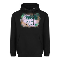 Black Western Green Cowhide Frame Heavyweight Hoodie - Bettercallsaul