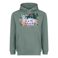 Sage Western Green Cowhide Frame Heavyweight Hoodie - Bettercallsaul