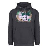 Smoke Western Green Cowhide Frame Heavyweight Hoodie - Bettercallsaul