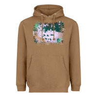 Toasted Coconut Western Green Cowhide Frame Heavyweight Hoodie - Bettercallsaul