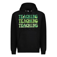 Black teaching lucky charm Premium Hoodie - MaliasSmallBusiness