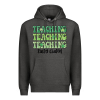 Charcoal Heather teaching lucky charm Premium Hoodie - MaliasSmallBusiness