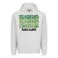 Dove Grey teaching lucky charm Premium Hoodie - MaliasSmallBusiness