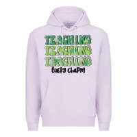 Lilac teaching lucky charm Premium Hoodie - MaliasSmallBusiness