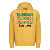 Mustard teaching lucky charm Premium Hoodie - MaliasSmallBusiness