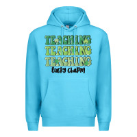 Ocean Blue teaching lucky charm Premium Hoodie - MaliasSmallBusiness