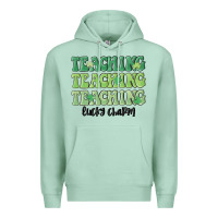 Seafoam teaching lucky charm Premium Hoodie - MaliasSmallBusiness