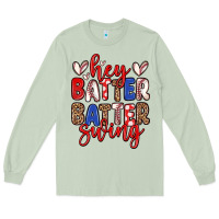 Matcha hey batter batter swing Long Sleeve Tee - Zillion Design Studio
