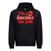 Black im a sucker for you valentines the day Urban Hoodie - NancyCooperArtShop
