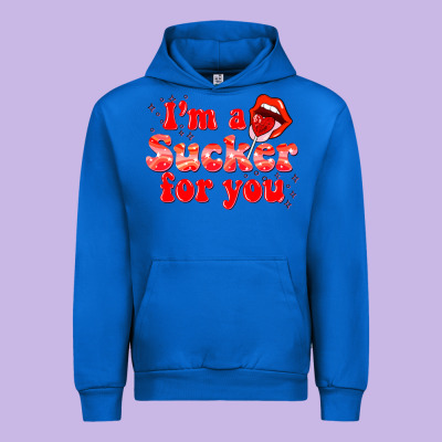 Im A Sucker For You Valentines The Day Urban Hoodie Designed By Nancycooperartshop