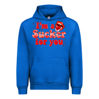 Cobalt im a sucker for you valentines the day Urban Hoodie - NancyCooperArtShop