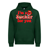 Forest Green im a sucker for you valentines the day Urban Hoodie - NancyCooperArtShop