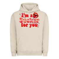 Pigment French Oak im a sucker for you valentines the day Urban Hoodie - NancyCooperArtShop