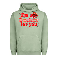 Pigment Oil Green im a sucker for you valentines the day Urban Hoodie - NancyCooperArtShop