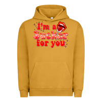 Pigment Peanut Butter im a sucker for you valentines the day Urban Hoodie - NancyCooperArtShop
