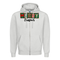 Merry Christmas Zipper Hoodie | Teevron