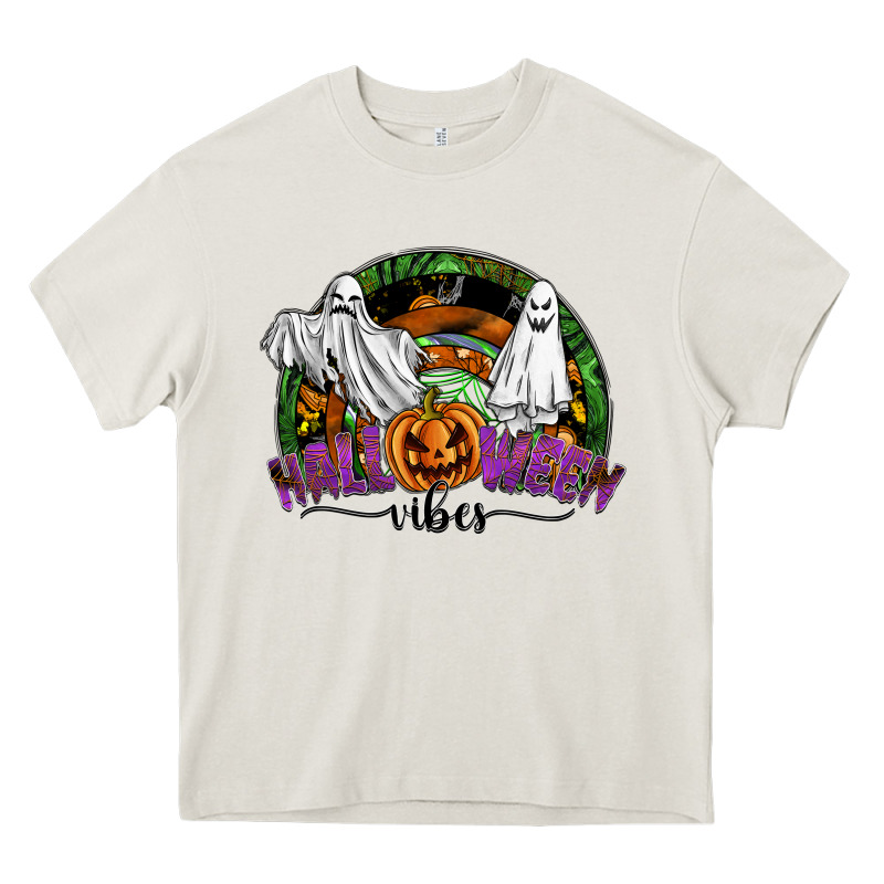 Halloween Vibes Heavy Core Tee by SublimationCraftShop | Teevron