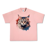 Salmon cat9 Urban Heavy Tee - Unal Design