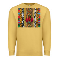Antique Gold lady of Guadalupe Premium Sweatshirt - Jasminsmagicworld