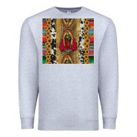 Heather Grey lady of Guadalupe Premium Sweatshirt - Jasminsmagicworld