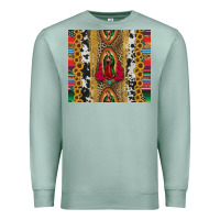 Seafoam lady of Guadalupe Premium Sweatshirt - Jasminsmagicworld