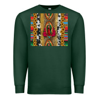 Sports Green lady of Guadalupe Premium Sweatshirt - Jasminsmagicworld