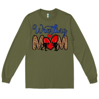 Army Green wrestling mom Long Sleeve Tee - Zillion Design Studio