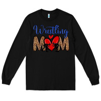 Black wrestling mom Long Sleeve Tee - Zillion Design Studio
