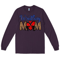 Plum wrestling mom Long Sleeve Tee - Zillion Design Studio