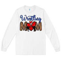 White wrestling mom Long Sleeve Tee - Zillion Design Studio