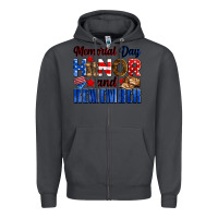 Smoke Memorial day honor and remember Zipper Hoodie - Neo Western