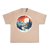 Burro deer snow house design Urban Heavy Tee - Unal Design